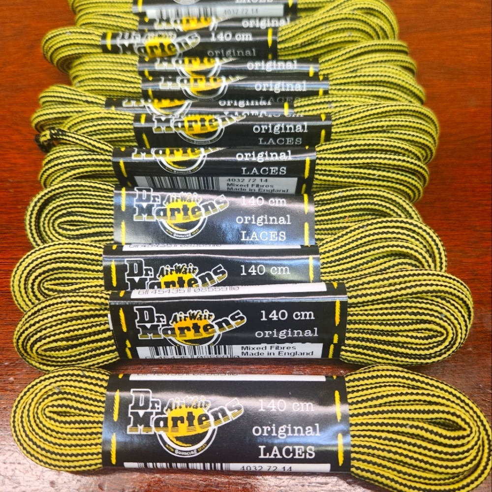Made in England boot laces